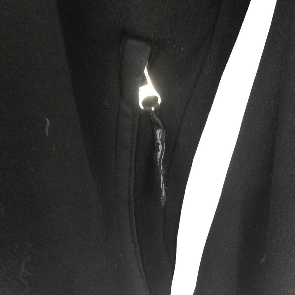 Pearl Izumi Full Zip Black Mock Neck Fleece Jacket Size L Mens Pockets Cycling - Picture 2 of 12